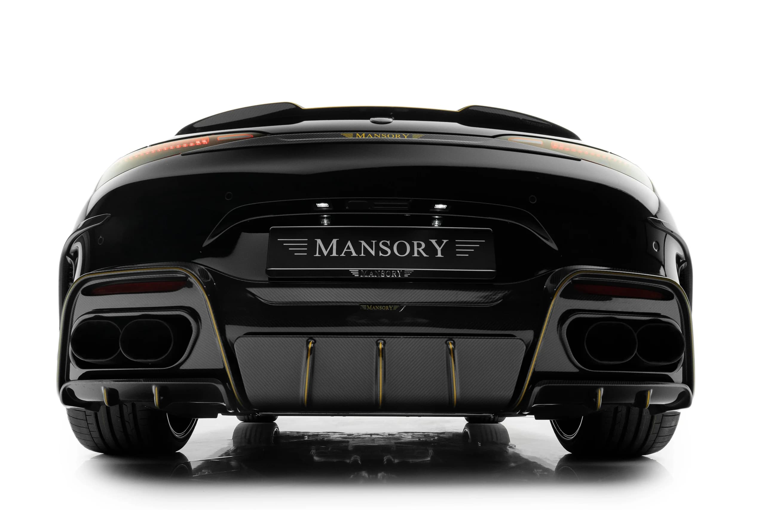 Widebody for Mercedes SL (R 232) Black