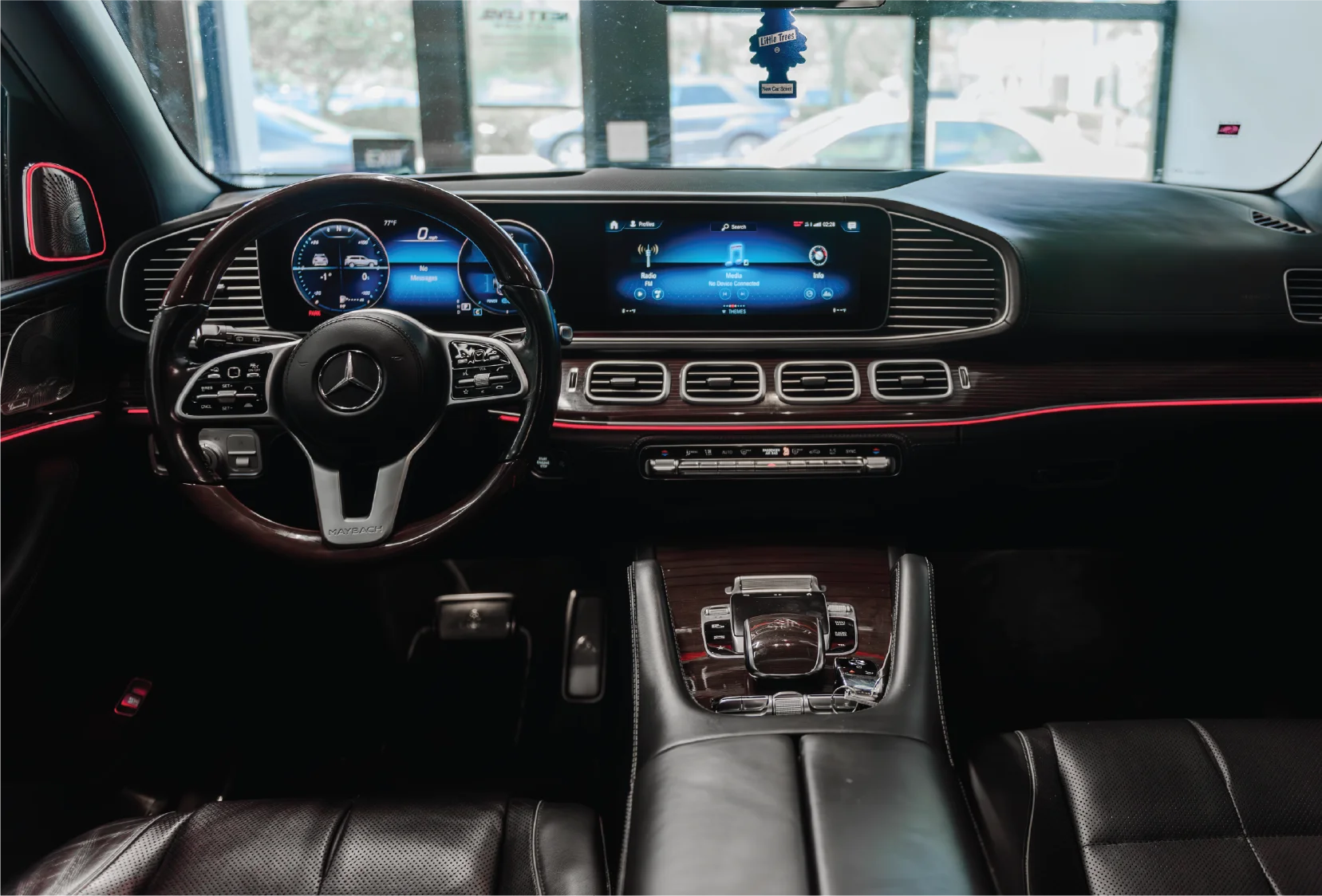 2021 Mercedes-Benz GLS600 Maybach Gray And Black gallery 8