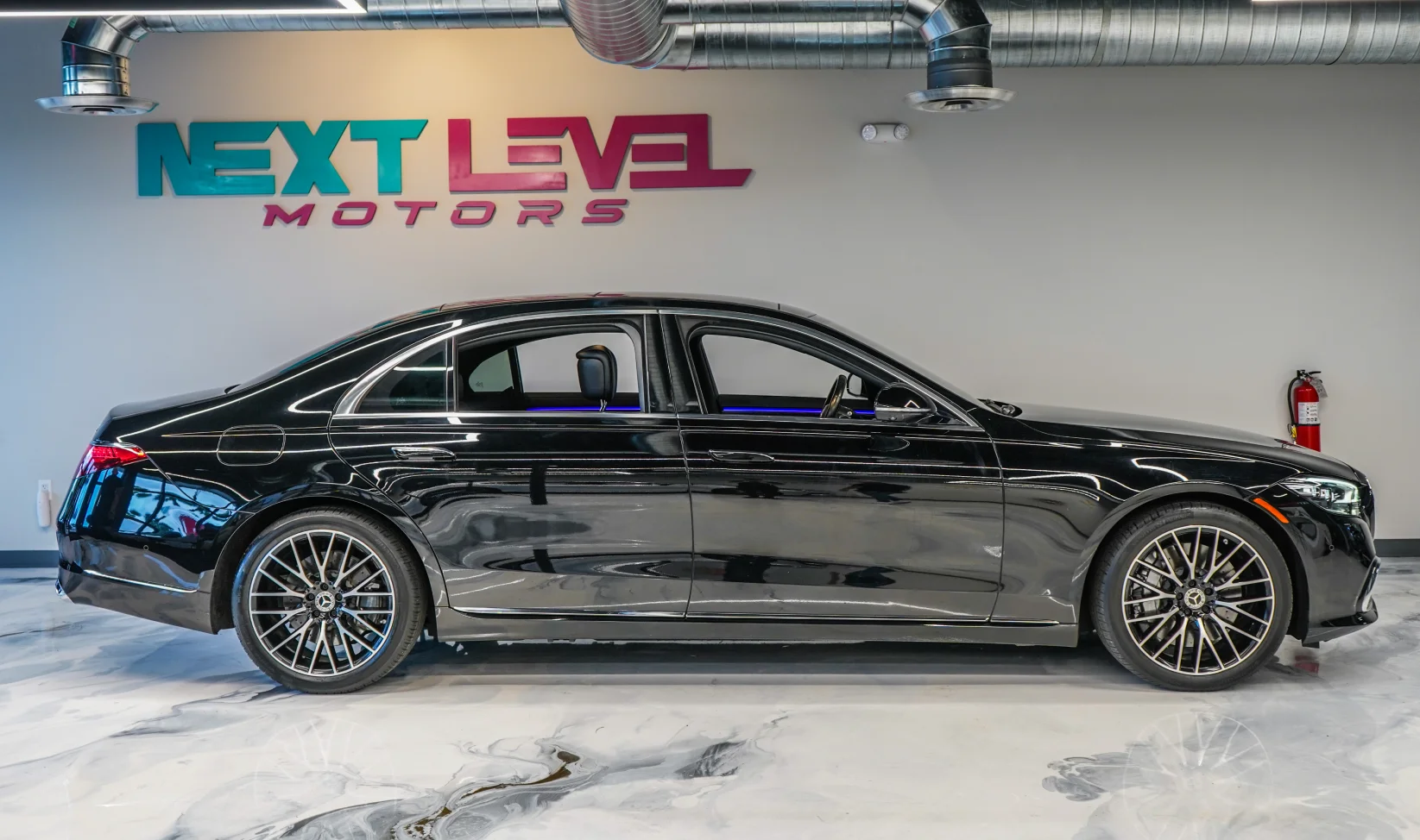 2021 Mercedes-Benz S580 Black Sedan Awd gallery 4