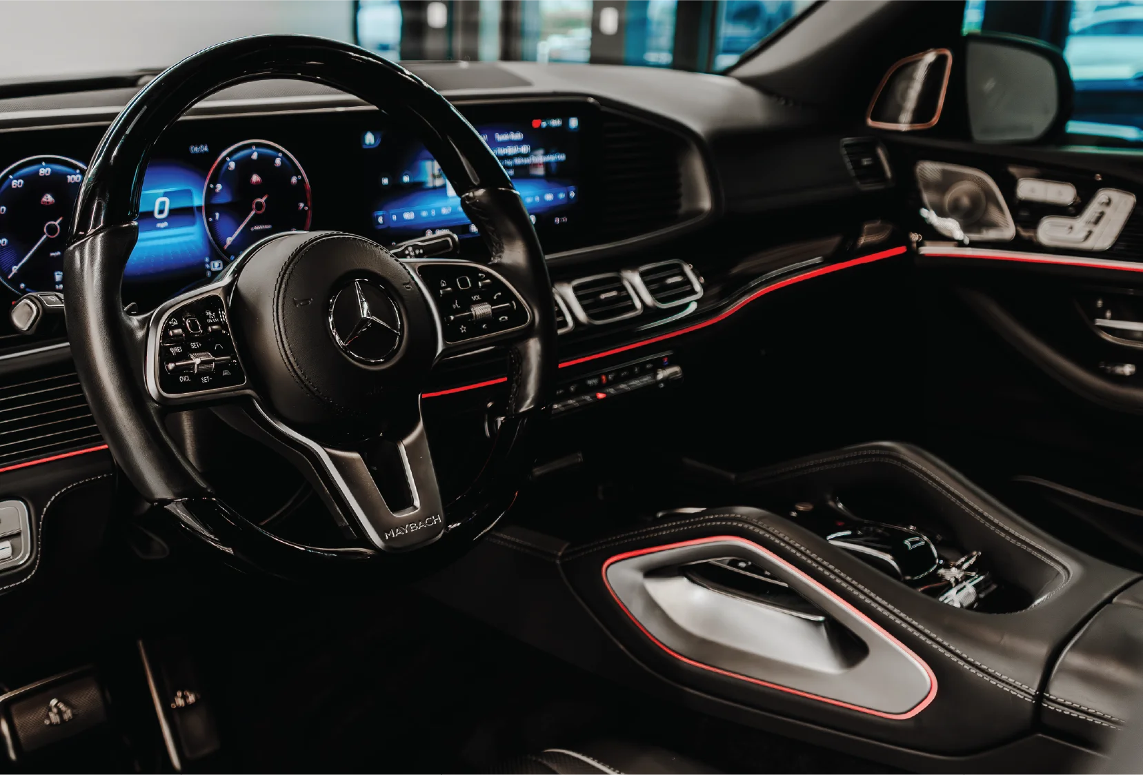 2021 Mercedes-Benz GLS600 Maybach White And Black gallery 11
