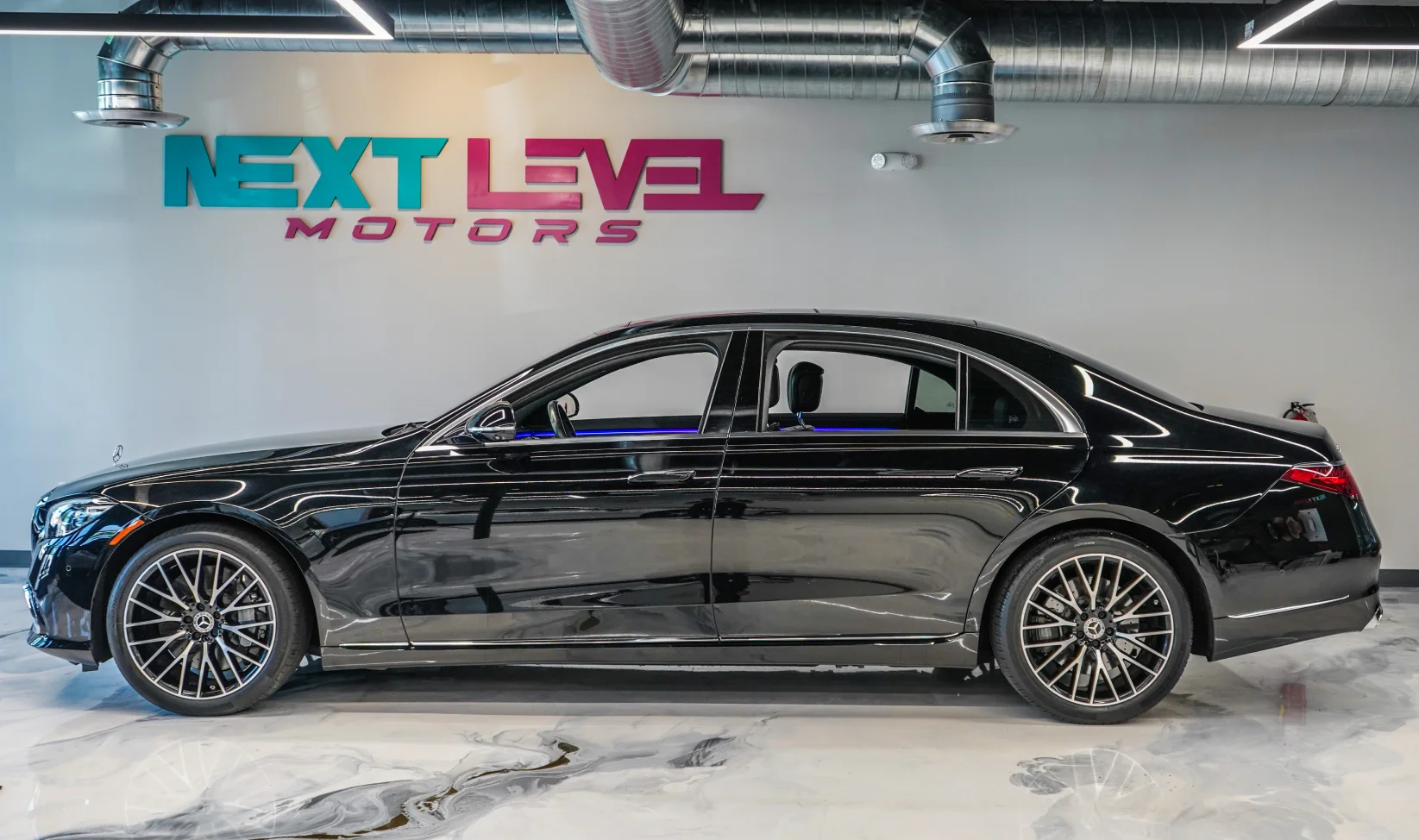 2021 Mercedes-Benz S580 Black Sedan Awd gallery 3