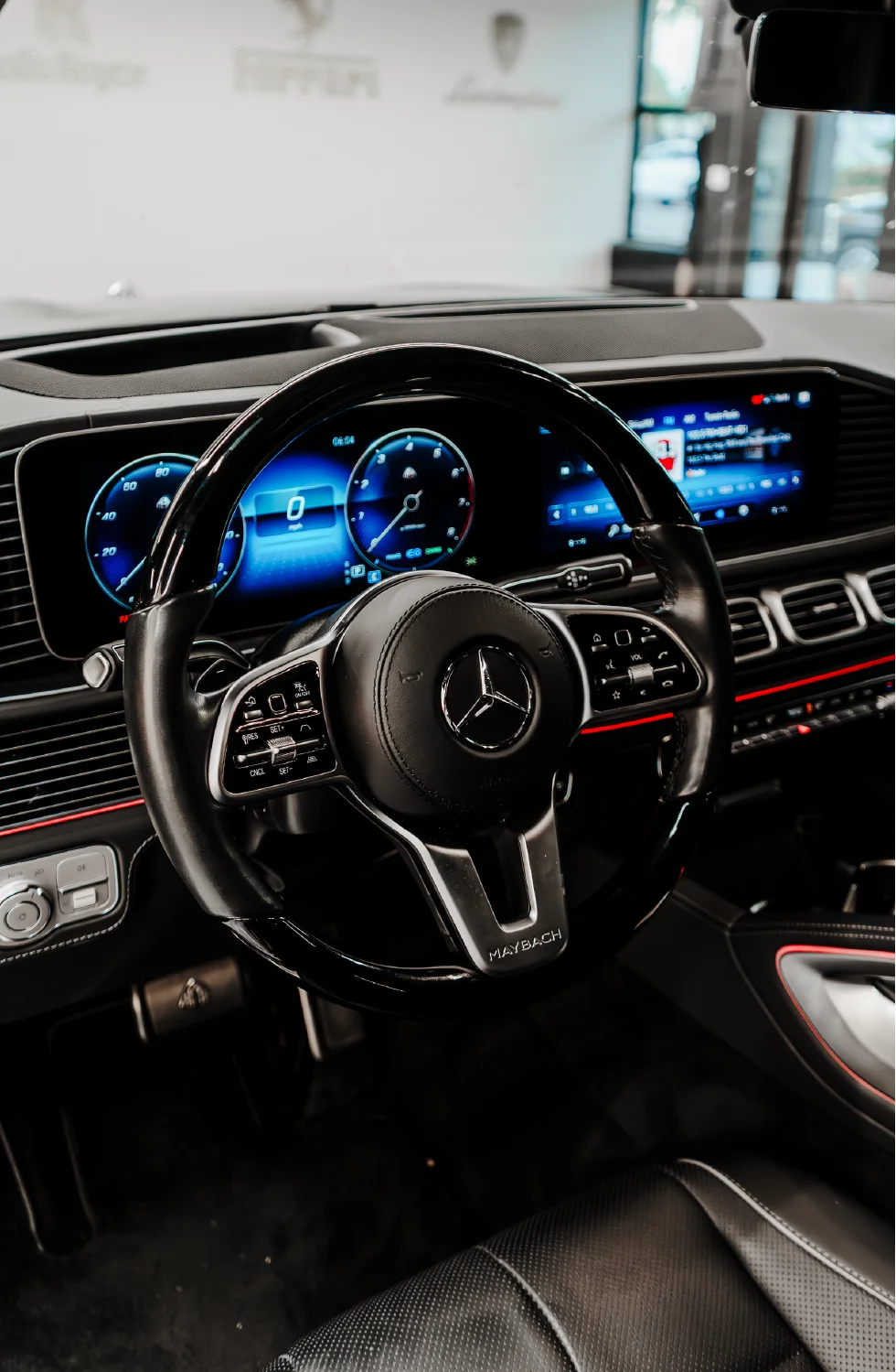 2021 Mercedes-Benz GLS600 Maybach White And Black gallery 14