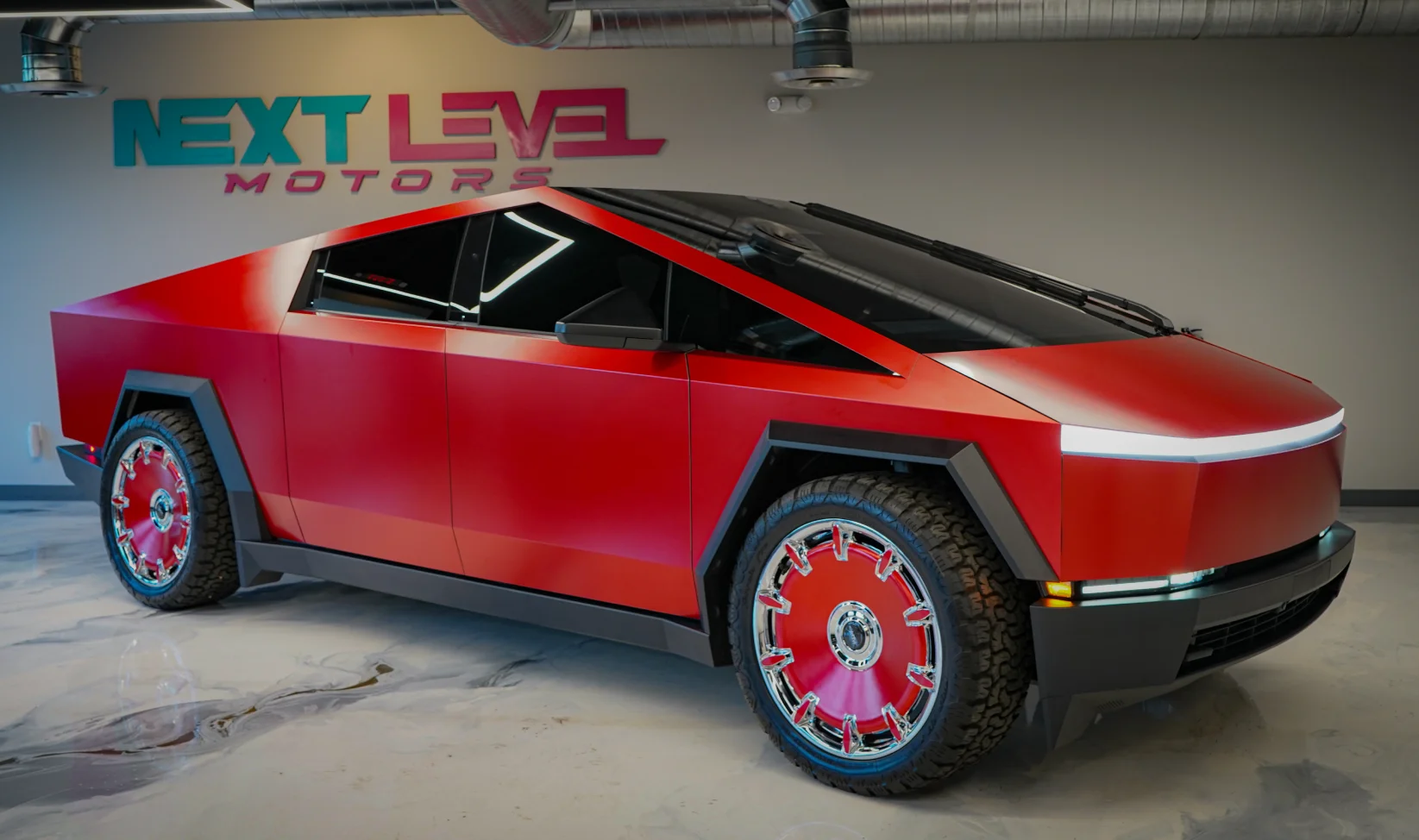 2024 Tesla Cybertruck Cyberbeast Red