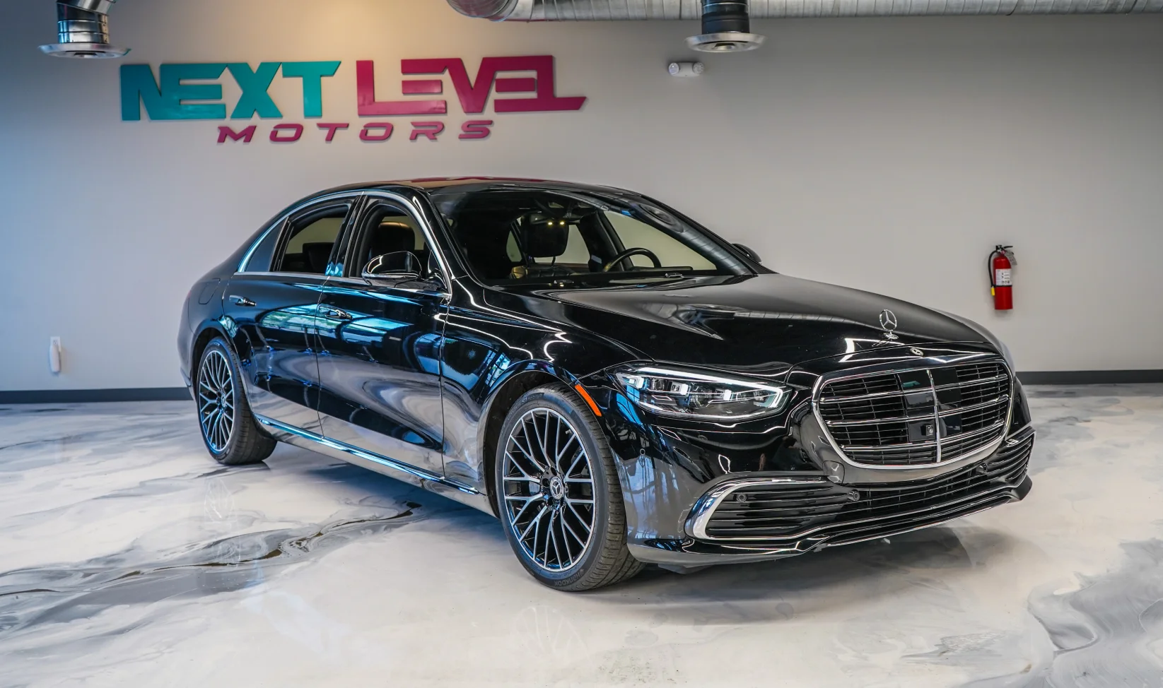 2021 Mercedes-Benz S580 Black Sedan Awd