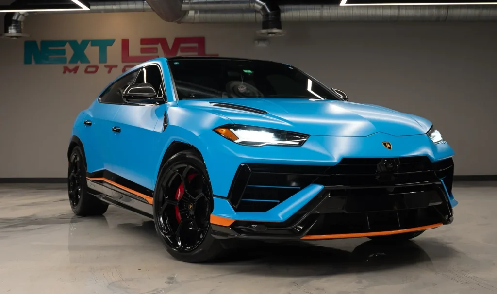 High-Performance Lamborghini Urus Miami