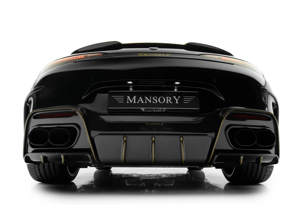 Widebody for Mercedes SL (R 232) Black detail 5